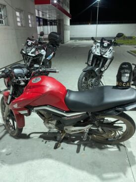 DESTAQUE ROCAM FLAGRA MOTOCICLETA COM SINAIS DE ADUTERAÇÃO